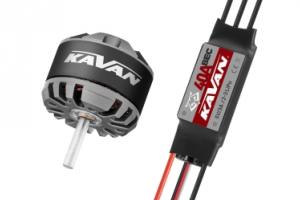 COMBO MOTOR KAVAN 3530 1400KV Y VARIADOR 40A