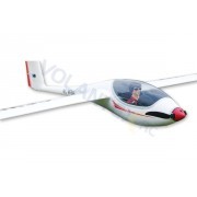 Avión ASW28 V2 2600mm 5 Canales con electronica (nueva version)