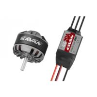 COMBO MOTOR Y VARIADOR AVION  KAVAN 2822 1400KV Y VARIADOR 20A