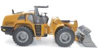 Cargadora HUINA 1583 V4 PRO Bulldozer Retroexcavadora 1/14 metal profesional 10 canales RTR 583 con bateria extra