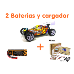 PACK BUGGY XSTR 80KM/H CON DOS BATERIAS Y CARGADOR DIGITAL