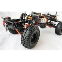 CRAWLER DF MODELS DF4S 313MM CON WINCH, LUCES Y RADIO 5CH ROJO