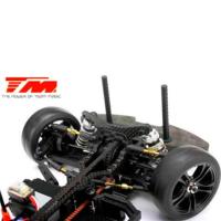 COCHE TEAM MAGIC E4D TOURING 4X4 RTR ESCOBILLAS Y LIPO GRIS