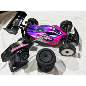 COCHE ARRMA TYPHON TLR KIT CON COMBO HOBBYWING 2 USOS