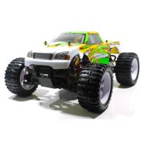 Coche Monster 4x4 1/10 Brontosaurus HSP escobillas Lipo 2S-3S NUEVA VERSION EMISORA AJUSTABLE