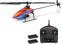 Helicóptero WLTOYS XK K127 Flybarless ALTITUD ESTABLE + bateria extra