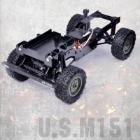 COCHE MILITAR 4X4 WILLYS RTR 1/14