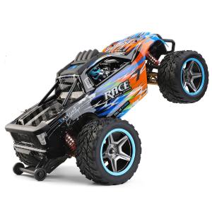 Coche Monster 4x4 con motor Brushless Wltoys 104018 RTR escala 1:10 con batería LIPO 55Km/h