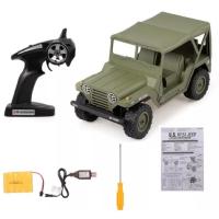 COCHE MILITAR 4X4 WILLYS RTR 1/14