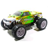 Coche Monster 4x4 1/10 Brontosaurus HSP escobillas Lipo 2S-3S NUEVA VERSION EMISORA AJUSTABLE