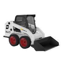 Mini Excavadora multifuncion Bobcat Double Eagle E594 escala 1/14 radio control con luces y sonidos.