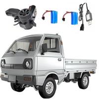 Camioneta radio control SUZUKI CARRY marca WPL D12 RTR escala 1:10 en 2.4Ghz PLATA + BATERIA EXTRA