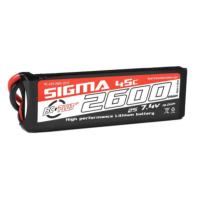 BATERIA LIPO SIGMA 2600MAH 2S 45C