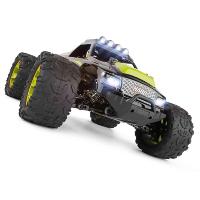 Coche Monster 4x4 Wltoys 144002 VERDE escala 1:14 60km/h con motor 550 con emisora LCD + BATERIA EXTRA