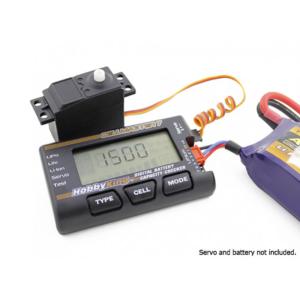 Comprobador de baterias LIPO-NICD-NIMH con alarma
