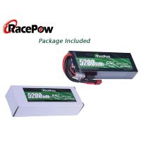 BATERIA DE ALTA CAPACIDAD RACEPOW  5200MAH 7,4V 2S 65c