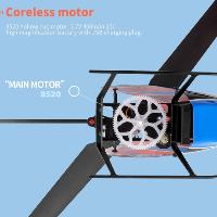 Helicóptero WLTOYS XK K127 Flybarless ALTITUD ESTABLE + bateria extra