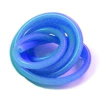 Tubo de silicona Fastrax  azul 1 metro
