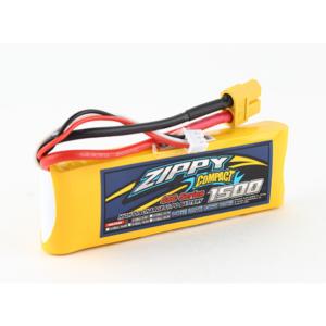 BATERIA ZIPPY 1500MAH 2S-7,4V 40C