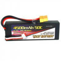 BATERIA LIPO 4500MAH 3S 11,1V 50C CAJA DURA