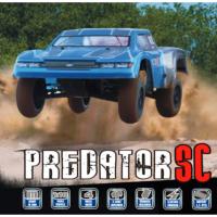 COCHE PREDATOR 1/10 BRUSHLESS 80A 3600KW HNR9805-B WATERPROOF 4X4 AZUL RTR