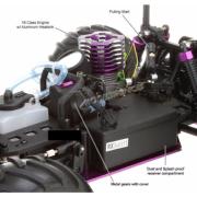 Monster 1/10 Tyranosaurus 2,4ghz con chispo y 1l combustible