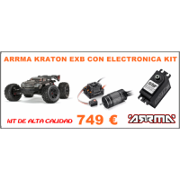 ARRMA KRATON 1/8 EXTREME BASH ROLLER EXB KIT CON ELECTRONICA