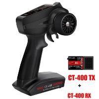 Emisora rc HOTRC CT-400 con 4canales 2.4GHz FHSS para Coche y Barco