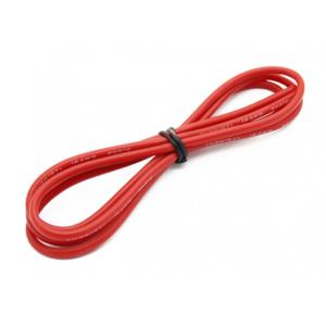 CABLE SILICONA ROJO 16AWG - 1M