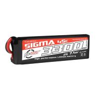 Batería RC Plus Li-Po Sigma 45C 3300 mAh 2S1P 7.4V XT-60