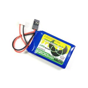 BATERIA LIPO 7,4V LIFE 1200MAH CON PROTECCION DE BAJO VOLTAJE PERFECTA ABSIMA CR3P