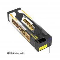 LIPO GENS ACE 6500MAH 3S 11,4V 100C ADVANCE CON INDICADOR DE CARGA