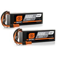 CARGADOR SMART LiPo 5000mAh 14.8V 4S 100C Hardcase IC5 +SPEKTRUM 2x100W