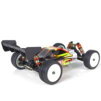 COCHE BRUSHLESS BUGGY 1/14 LC RACING EMB-1H RTR LIPO VERSION (7,4V) BLANCO NARANJA