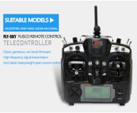 Emisora Fly Sky 9 canales y receptor 8ch FS-TH9X 2.4GHz