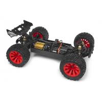 COCHE MAVERICK STADIUM + XT FLUX 3S 1/10 4WD BRUSHLESS ROJO NUEVA VERSION