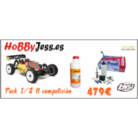 COCHE LOSI 8IGHT TT 4WD RTR PACK