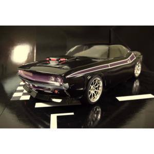 CARROCERIA PISTA 1/10 DODGE CHALLENGER SIN PINTAR GRAN CALIDAD