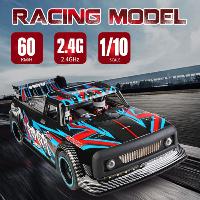 Coche drifting pista 4x4 con motor Brushless Wltoys 104072 STREET BASHER RTR 4WD escala 1:10 LIPO 60km/h con luces