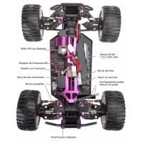 Coche Brontosaurus HSP 2,4Ghz Negro