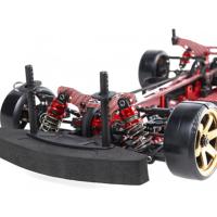 KIT COCHE DRIFT BLAZE DFR FIBRA DE CARBONO 1/10