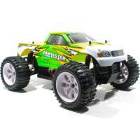 Coche Monster 4x4 1/10 Brontosaurus HSP escobillas Lipo 2S-3S NUEVA VERSION EMISORA AJUSTABLE