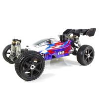  B8 JR BUGGY NITRO 1/8 EXTREME MOTOR 25 ROJO (LISTO PARA CORRER)