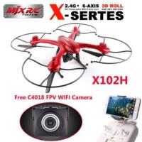 DRONE MJX102H CON CAMARA WIFI C4018 HD