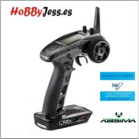 Emisora Absima CR6P 6 canales 2,4Ghz Digital Crawlers Carbono