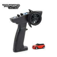 TURBO RACING COCHE RC 1/76 MINI COMPLETO GRIS IMPRESIONANTE