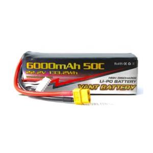 BATERIA LIPO 6000MAH 6S 22,2V 50C 