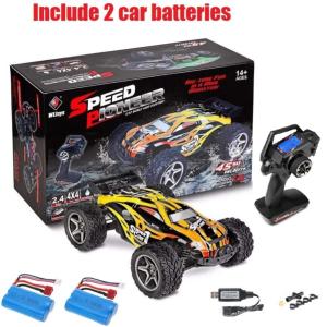 COCHE WLTOYS 12404 TRUGGY 4WD 2,4GHZ ORIGINALCON DOS BATERIAS Y RADIO DIGITAL