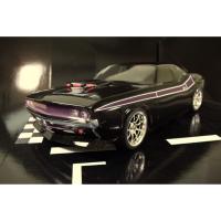 CARROCERIA PISTA 1/10 DODGE CHALLENGER SIN PINTAR GRAN CALIDAD