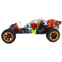 Coche Rovan 1/5 aluminio con motor 30,5cc y radio fsgt3c naranja